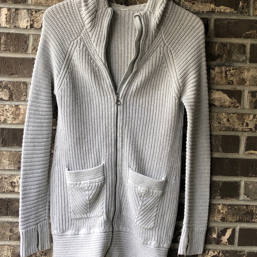 ivivva zip up sweater with hood youth size 12